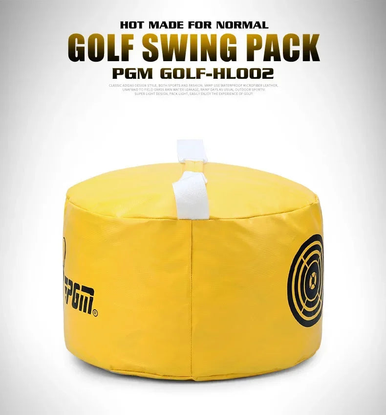 PGM Golf Swing Trainer Golf Training Impact Power Smash Bag Hitting Bag Swing Training Aids Impact Swing Trainer HL002