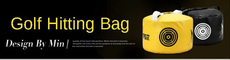 PGM Golf Swing Trainer Golf Training Impact Power Smash Bag Hitting Bag Swing Training Aids Impact Swing Trainer HL002