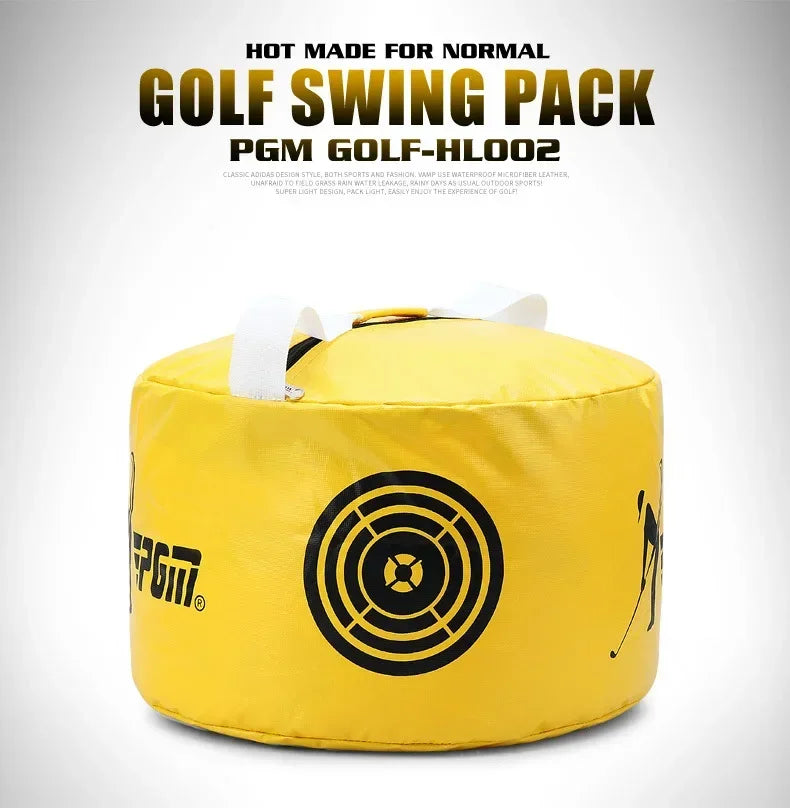 PGM Golf Swing Trainer Golf Training Impact Power Smash Bag Hitting Bag Swing Training Aids Impact Swing Trainer HL002