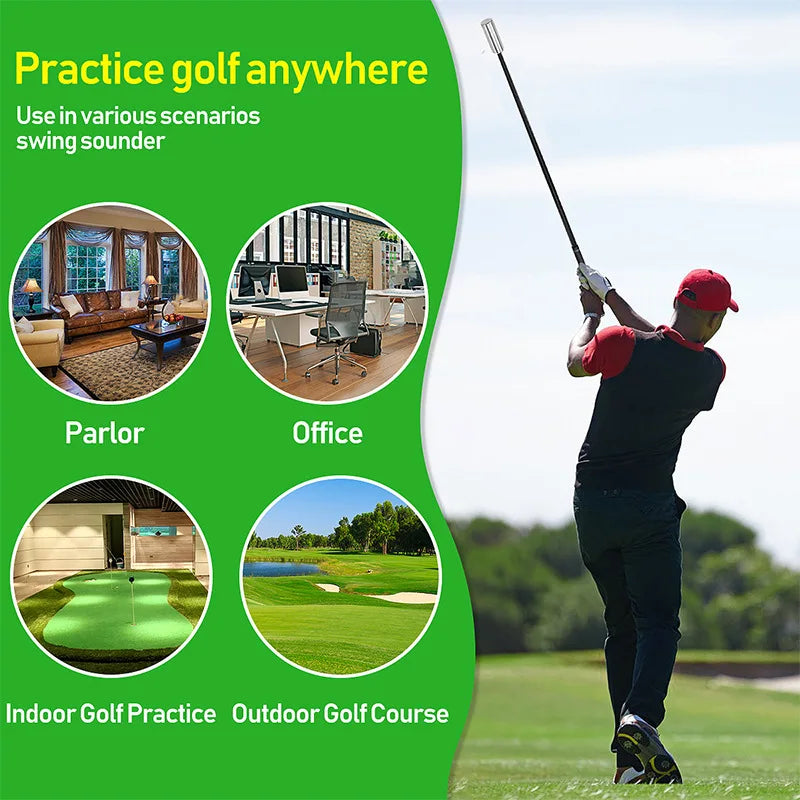 Golf Strength Swing Trainer Metal Practice Device Accessories TA032